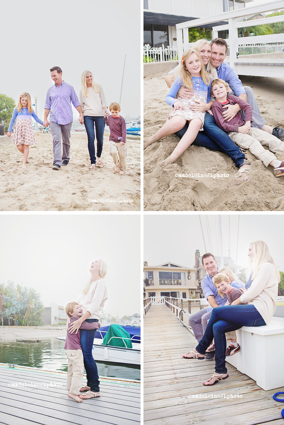 Balboa Island Newport Beach family session | Madeleine JL photography